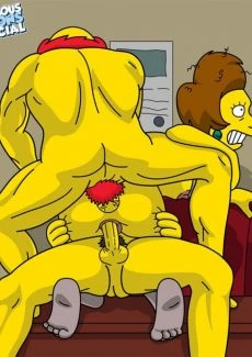 The Simpsons- Edna Krabappel Fucked Hard (10)