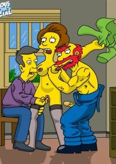 The Simpsons- Edna Krabappel Fucked Hard (3)