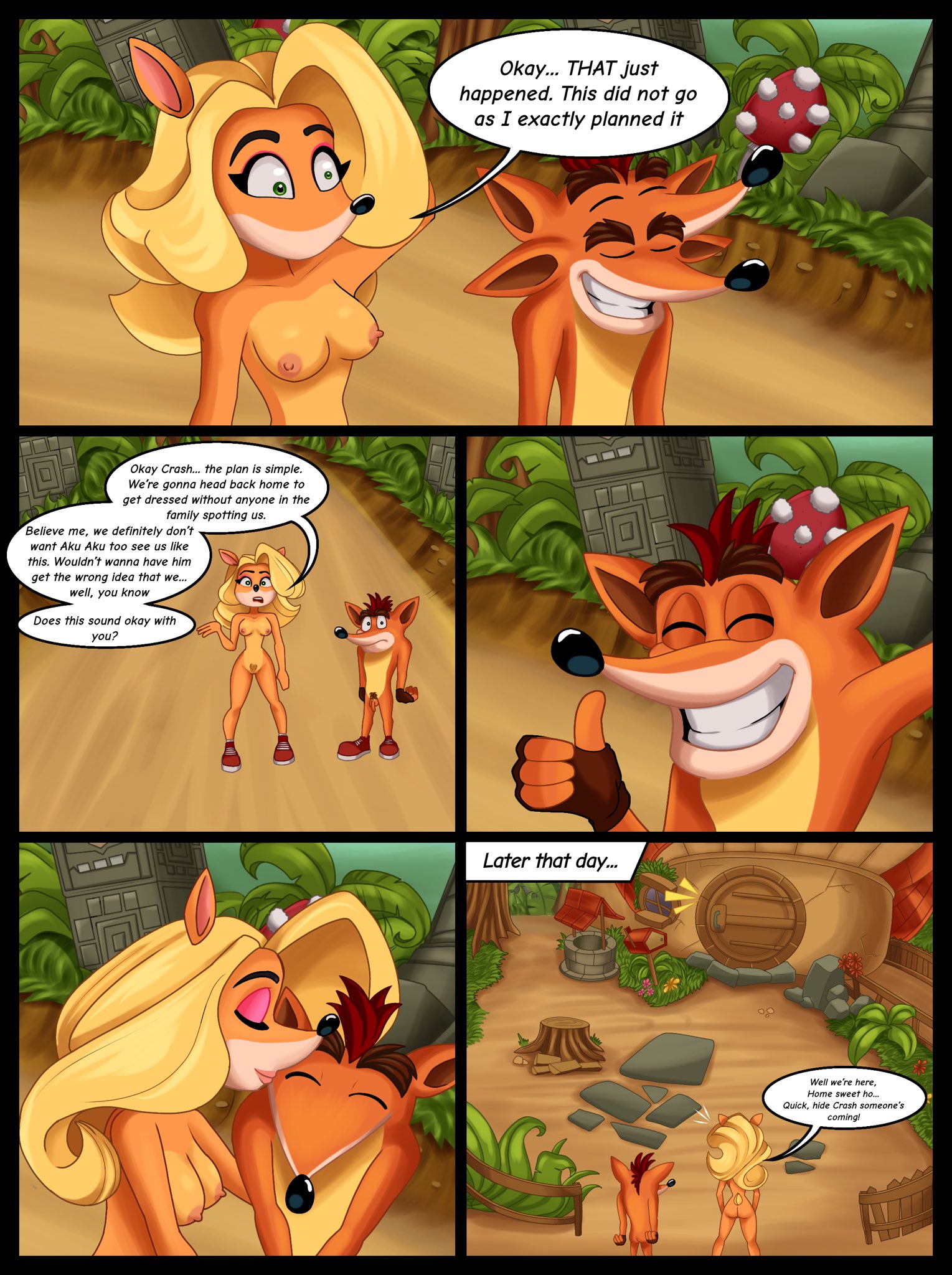 Crash Bandicoot Magaska The Nude Truth Porn Comics