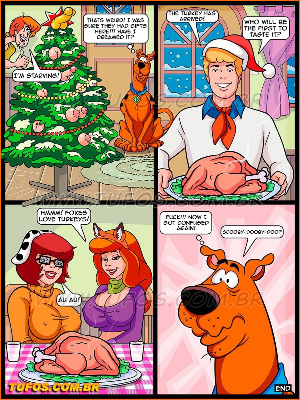 Рождественские порно комиксы фото 82