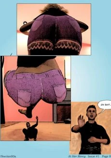 Chloe Flattens The Perv Page 8-1 – Copy