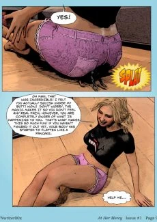 Chloe Flattens The Perv Page 9-1 – Copy