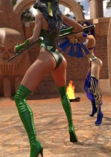 Kitana vs. Orchid (4)