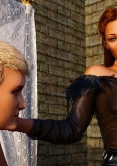 Margaery and Joffrey and Sansa (29)