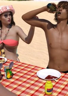 Picnic On The Beach (7)