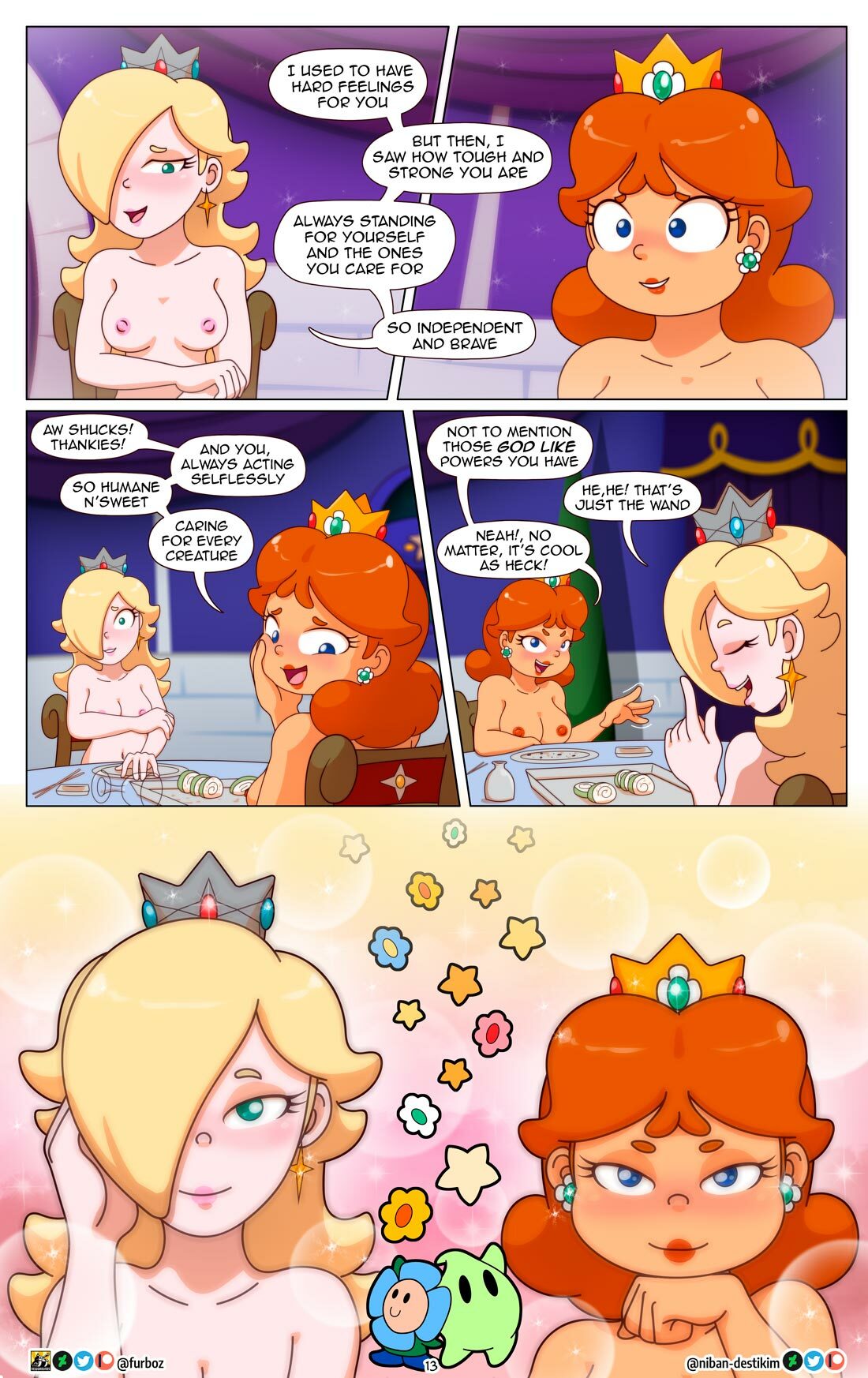 Stellar Bouquet Furboz Super Mario Bros Porn Comics