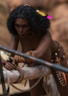Native American Warrior Girl (15)