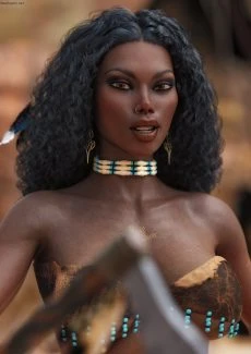 Native American Warrior Girl (4)