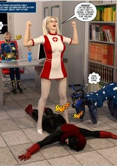 New Arkham For Superheroines 11-104