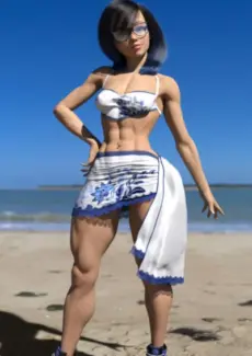 Beach Blue by BlueFantasyDesigns