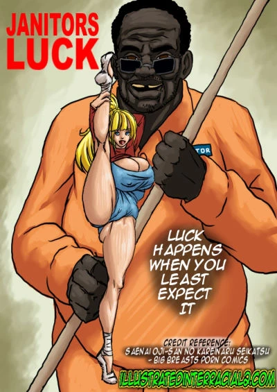 [IllustratedInterracial] – Janitor’s Luck