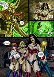 Matt Johnson- 9 Superheroines Vs Warlord 3 (24)