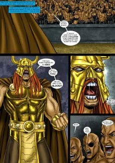 Matt Johnson- 9 Superheroines Vs Warlord 3 (3)