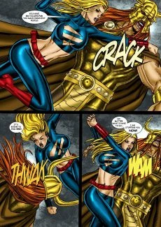 Matt Johnson- 9 Superheroines Vs Warlord 3 (6)