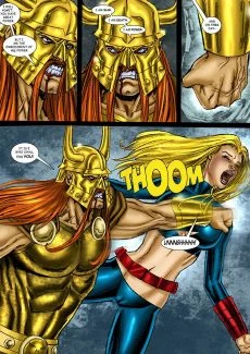 Matt Johnson- 9 Superheroines Vs Warlord 3 (7)