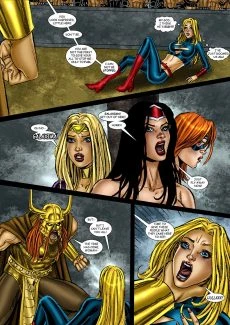 Matt Johnson- 9 Superheroines Vs Warlord 3 (8)