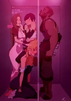 Pee-Kay – Cloud at the glory hole (Final Fantasy VII Remake)
