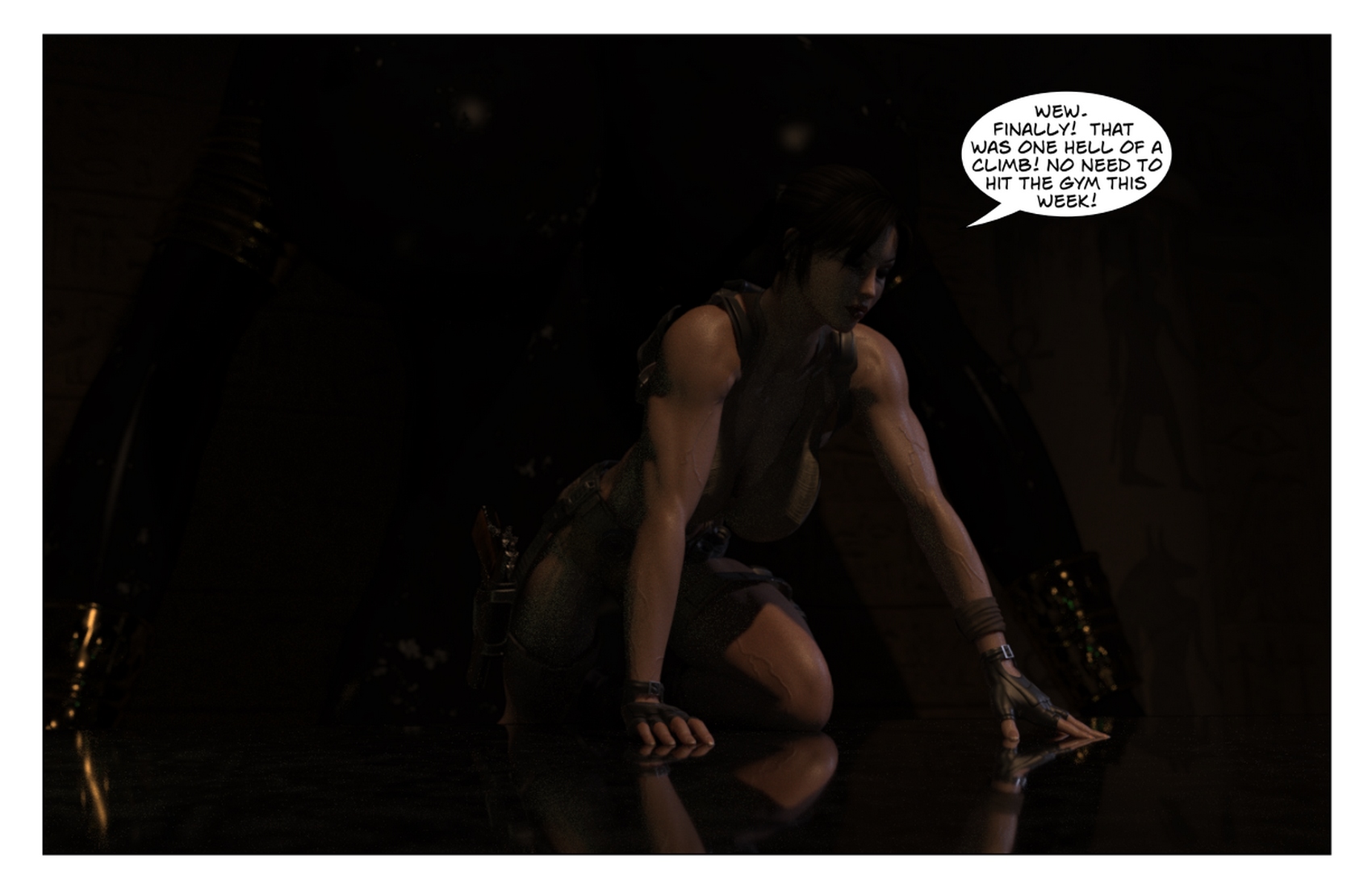 Temple of the Jackal by Joos3DArt | 18+ Porn Comics