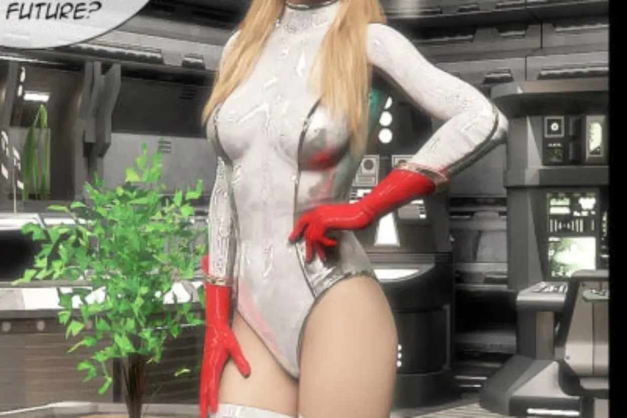 The beauty of a well-fed woman