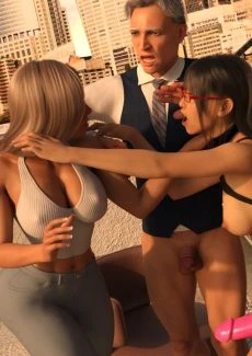 Hotwife Rooftop Rendezvous (65)