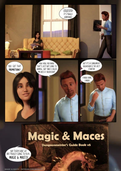 Magic and Maces 1 by BeGrove