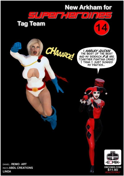 New Arkham For Superheroines 14 by DBComix