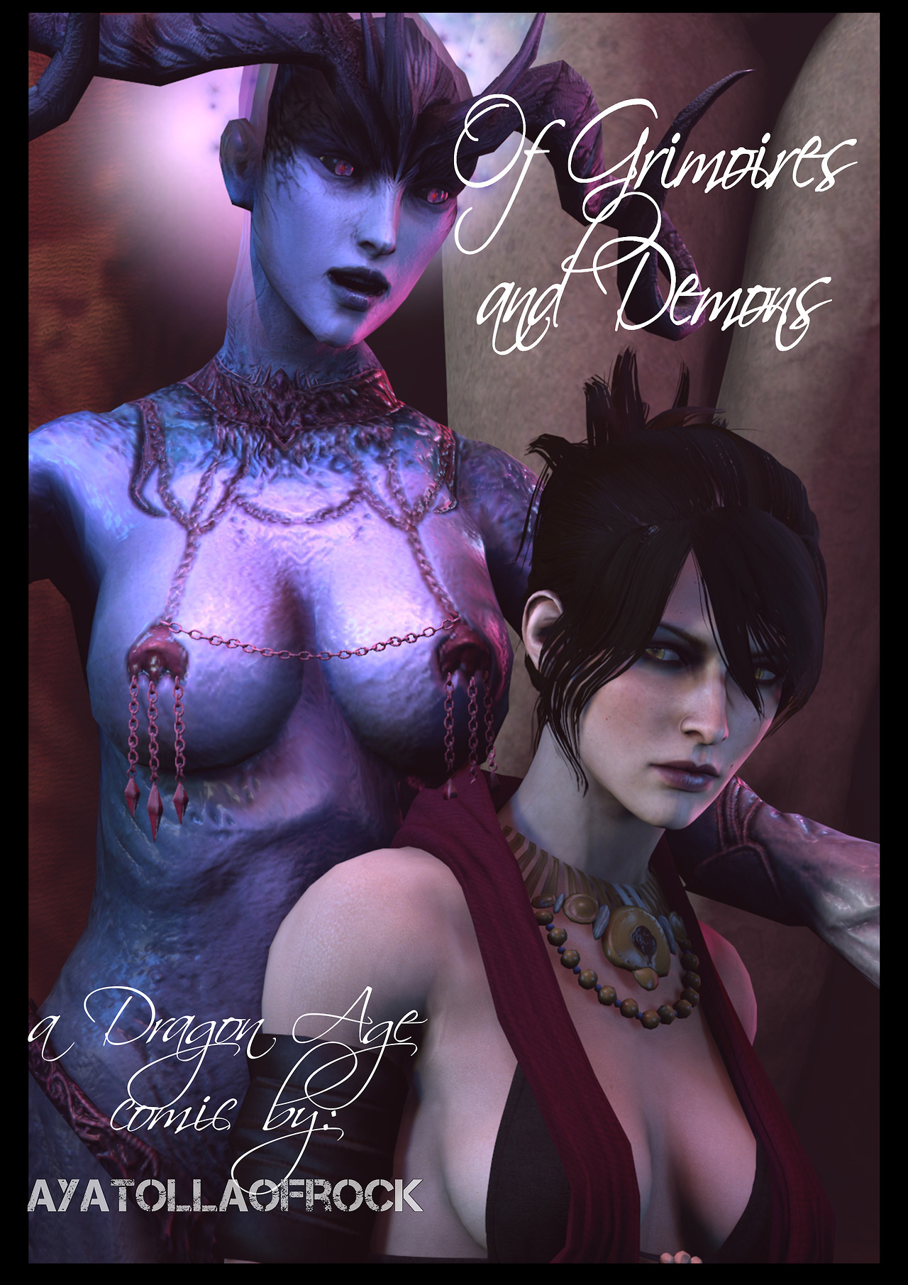 AyatollaOfRock] Of Grimoires and Demons [Dragon Age] | 18+ Porn Comics