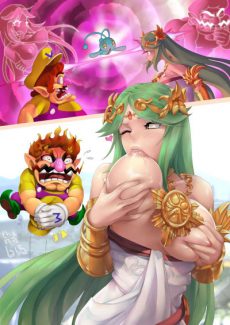 TSFSingularity -Palutena & Wario bodyswap (Super Smash Bros.)