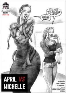 April vs Michelle by DBcomix