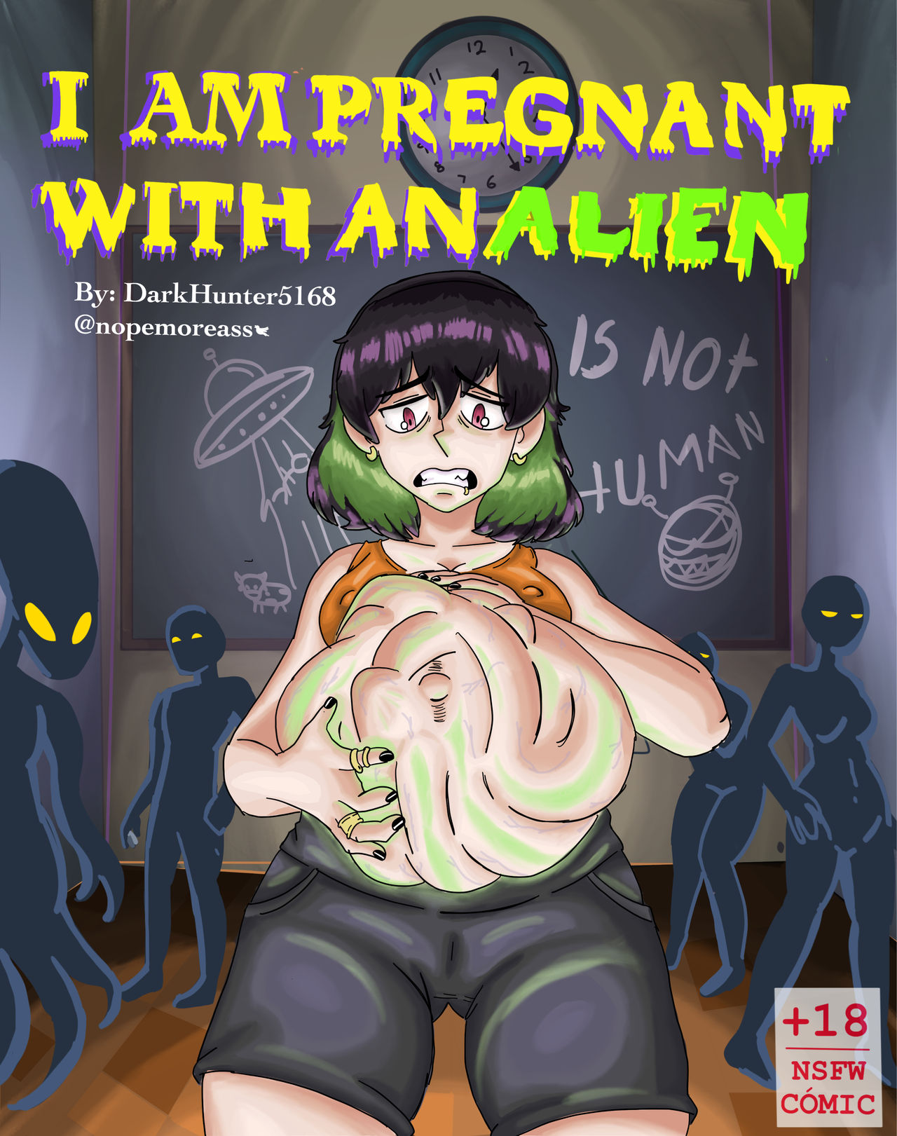 Impregnating alien girl porn comic