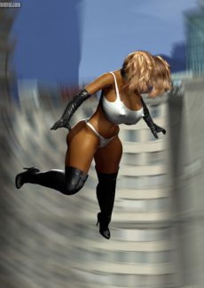 SHC – Atomic Blonde in a Glutton for Torment