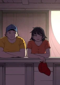 David and Natasha flirting (48)