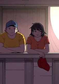 David and Natasha flirting (52)