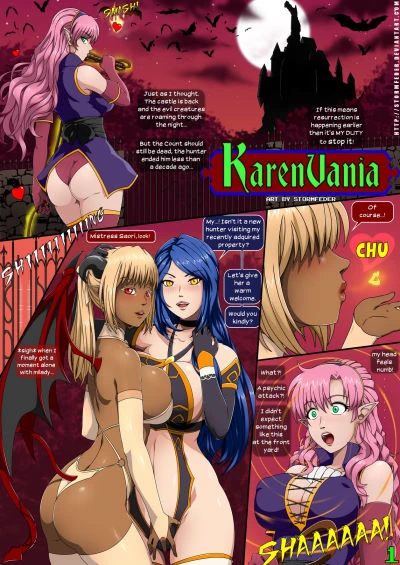 Double Penetration in CastleVania BY StormFedeR