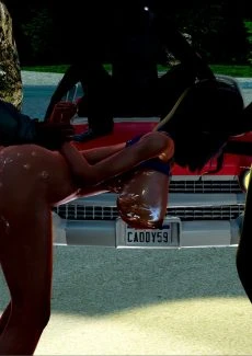 Gangbang Trip to Beach (38)