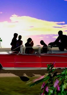 Gangbang Trip to Beach (52)