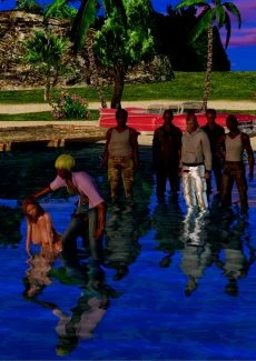 Gangbang Trip to Beach (66)