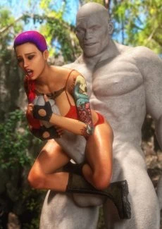 – Lara Croft Gets Monster Cocked (16)