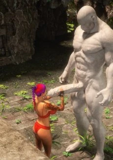 – Lara Croft Gets Monster Cocked (9)
