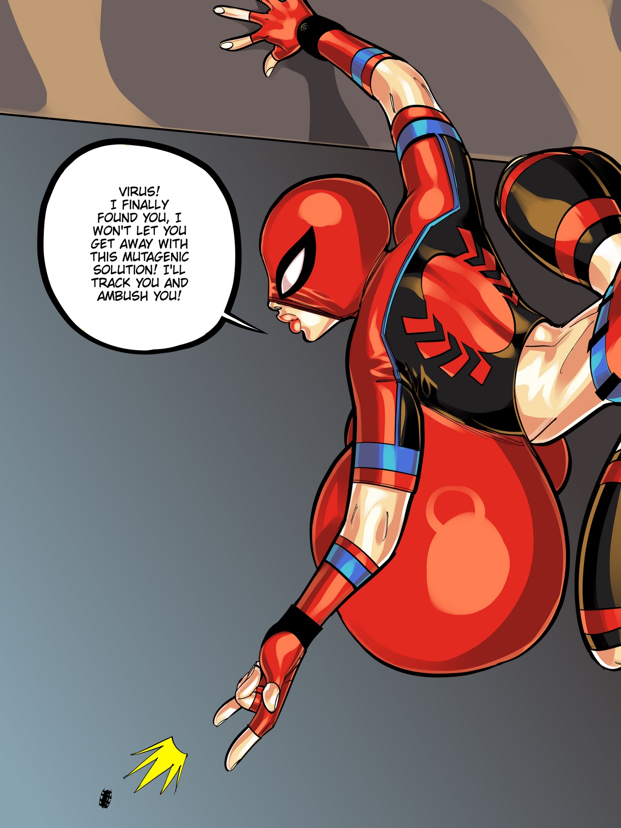 Spider Bimbo by Croquant | 18+ Porn Comics