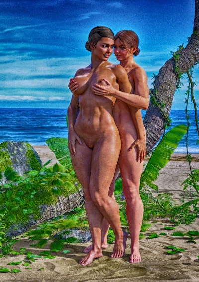 Tropical Beach by Scissor1977