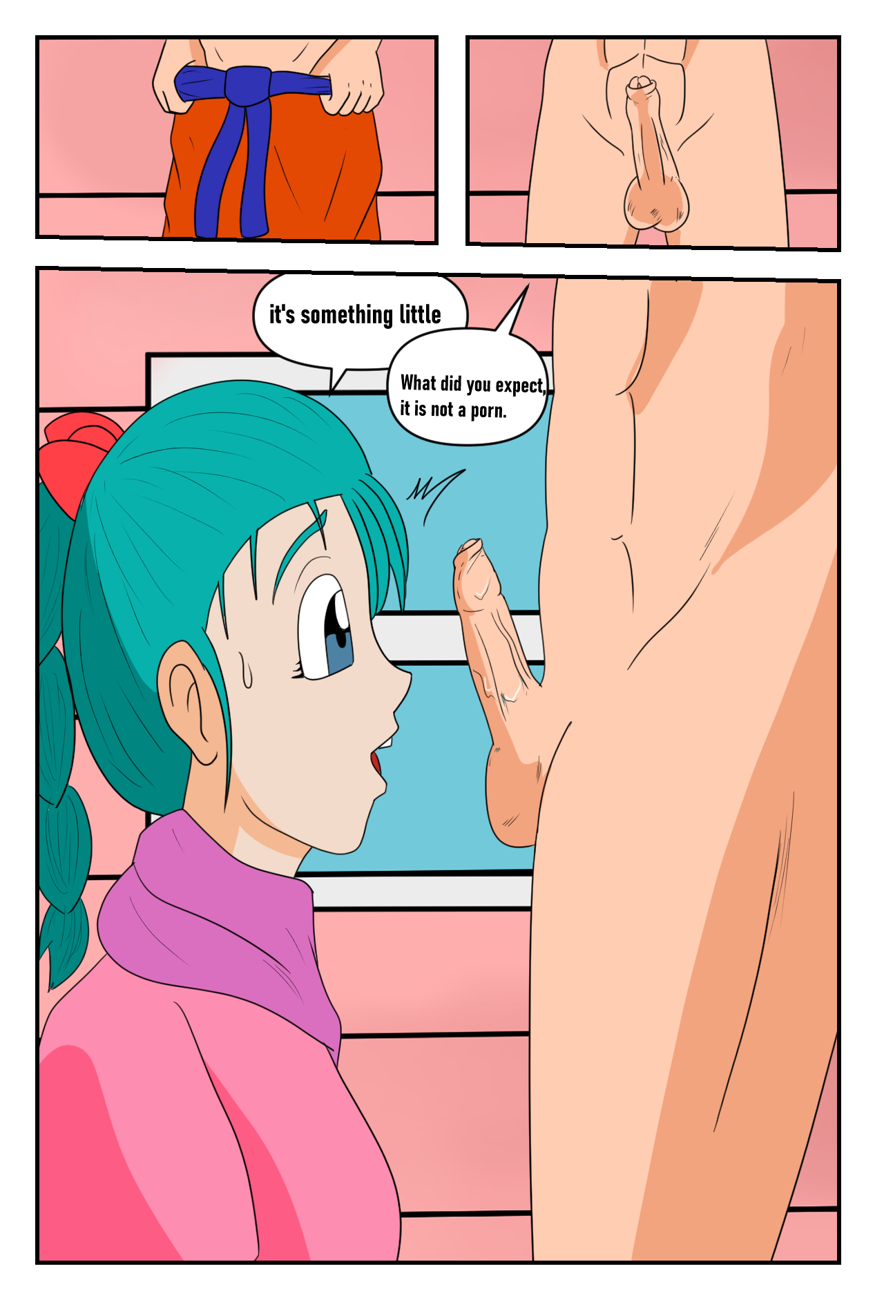 Impshyrus - Bulma x Krilin [Dragon Ball Z] | 18+ Porn Comics