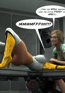GigaGirl is The Test Subject – p16 – df0rm
