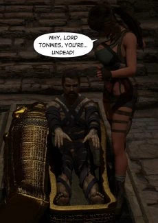Lara Croft in Taking the Mummy (12)