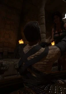 Lara Croft in Taking the Mummy (15)