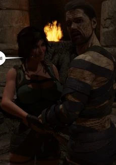 Lara Croft in Taking the Mummy (16)
