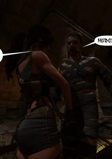 Lara Croft in Taking the Mummy (18)