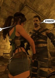 Lara Croft in Taking the Mummy (19)