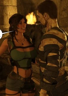 Lara Croft in Taking the Mummy (20)