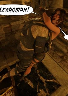 Lara Croft in Taking the Mummy (21)